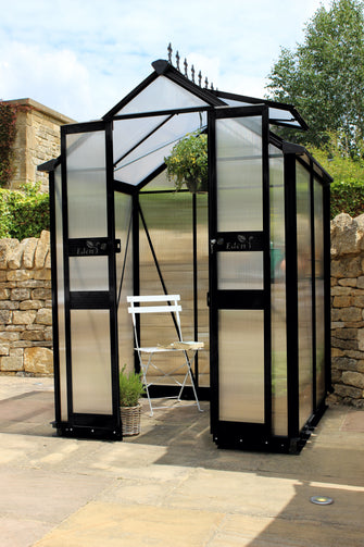Eden Birdlip polycarbonaat met Victoriaanse nokversiering