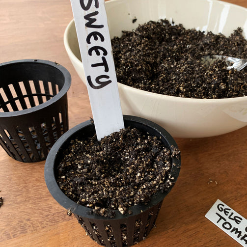 Moestuinaccessoires airpotjes Makkelijke Moestuin