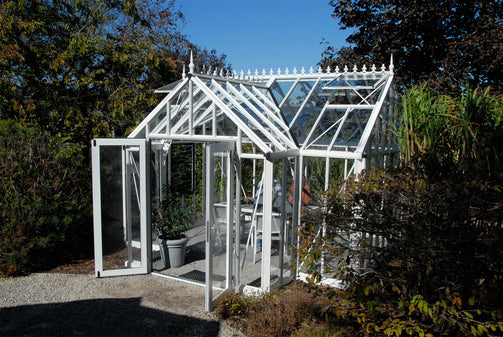 Witte tuinkas groot T-model Royal Well 